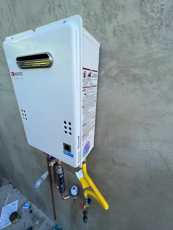 Tankless water heater installation for Avon Lake homes